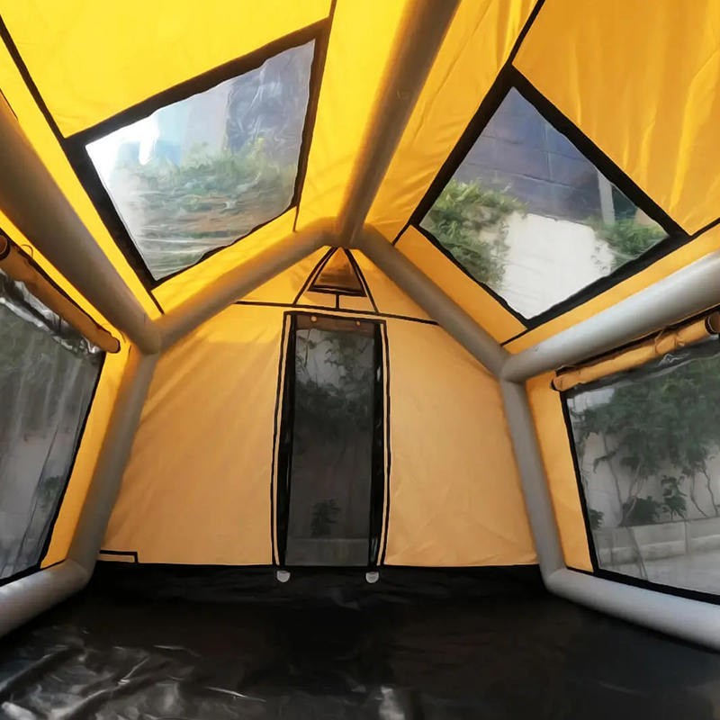 8-10 Person Four Season Glamour Fireproof and Anti-Bacterial Inflatable Camping Tent