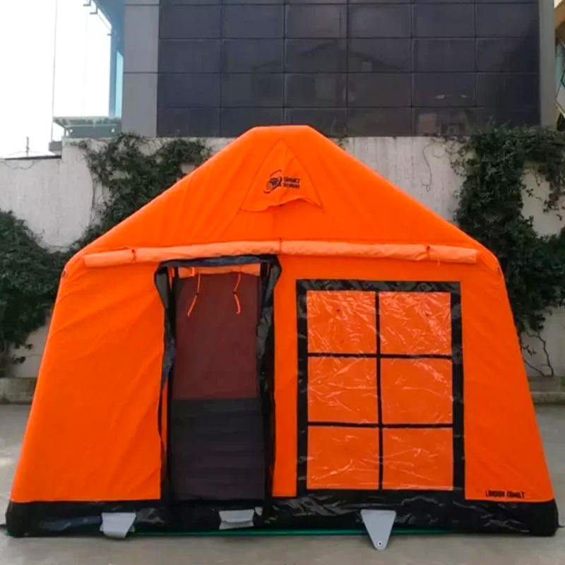 8-10 Person Four Season Glamour Fireproof and Anti-Bacterial Inflatable Camping Tent