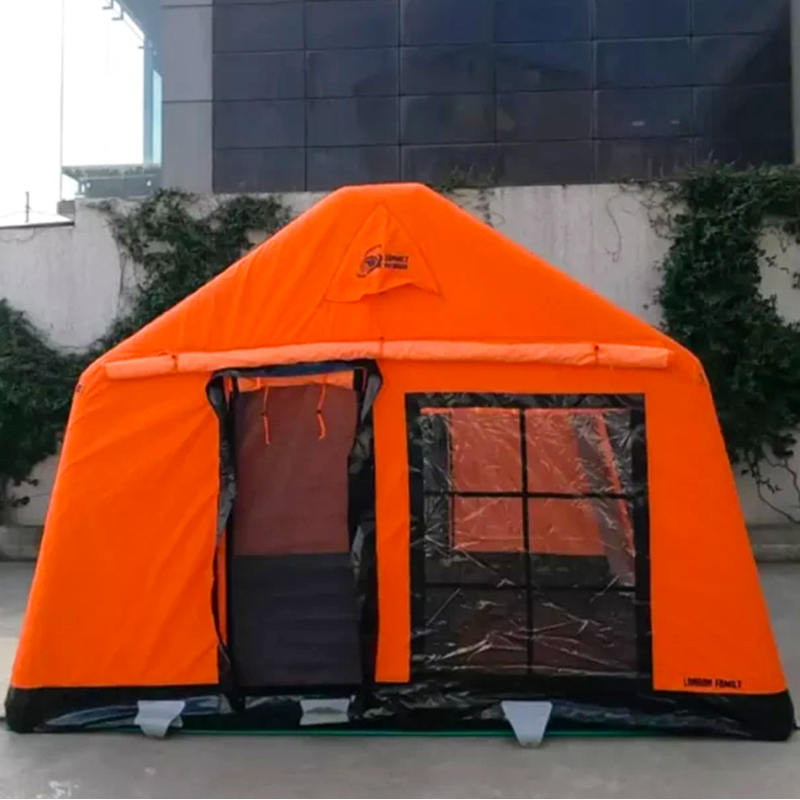 8-10 Person Four Season Glamour Fireproof and Anti-Bacterial Inflatable Camping Tent