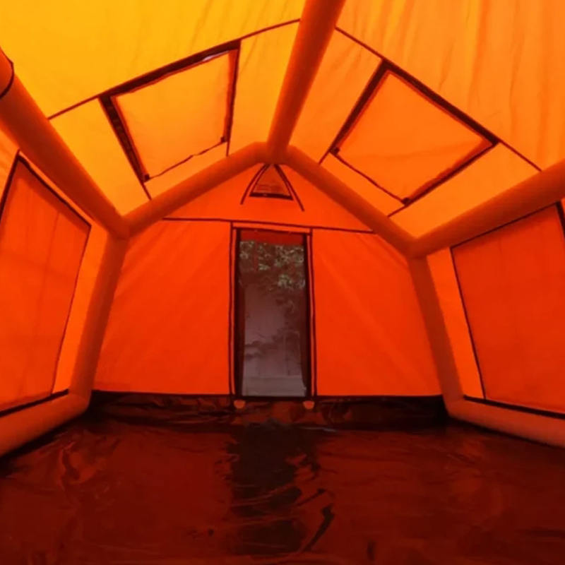 8-10 Person Four Season Glamour Fireproof and Anti-Bacterial Inflatable Camping Tent