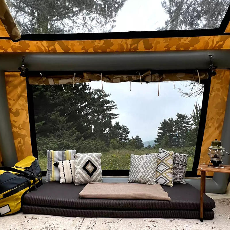 8-10 Person Four Season Panorama Inflatable Camping Tent