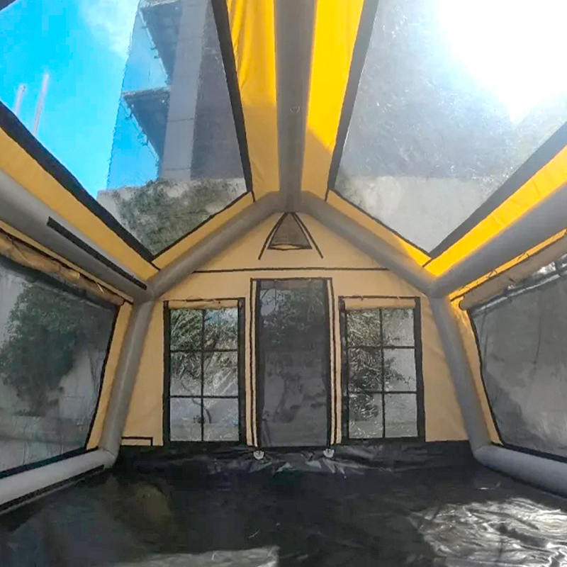 8-10 Person Four Season Panorama Inflatable Camping Tent