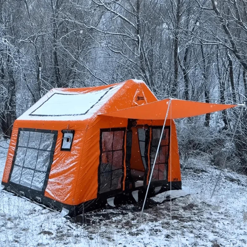 8-10 Person Four Season Panorama Inflatable Camping Tent