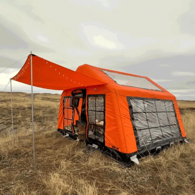 8-10 Person Four Season Panorama Inflatable Camping Tent