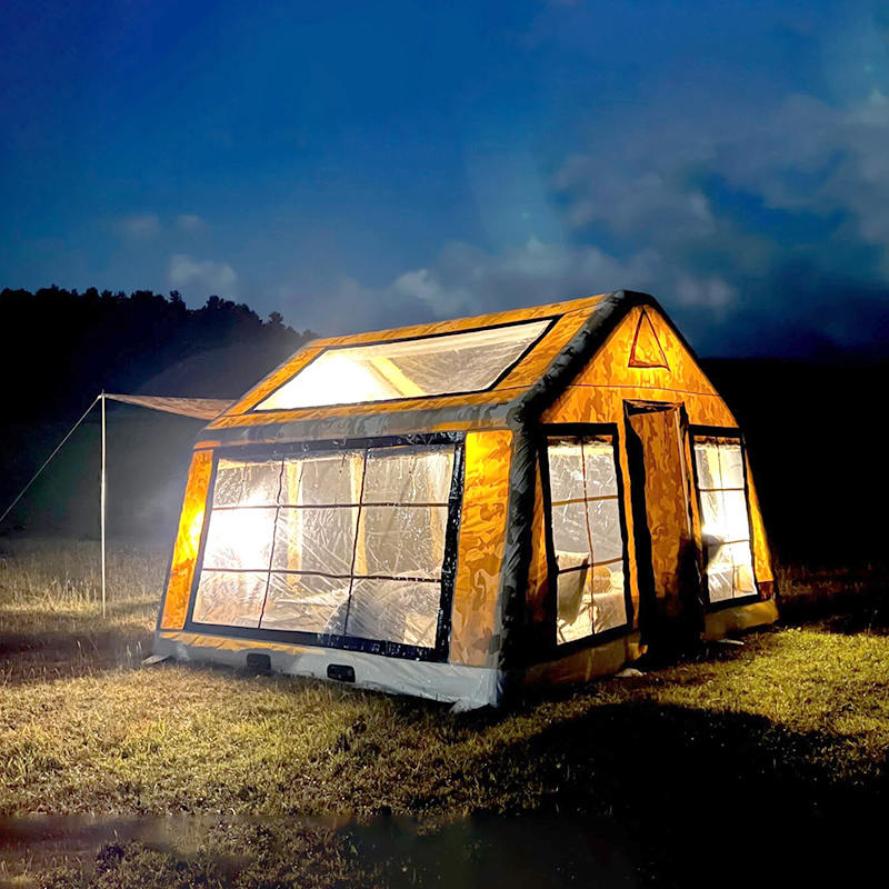 8-10 Person Four Season Panorama Inflatable Camping Tent