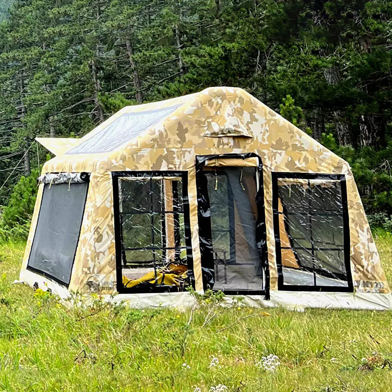 8-10 Person Four Season Panorama Inflatable Camping Tent