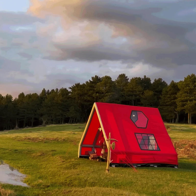 8-10 Person Four Season Waterproof Inflatable Air Tent for Camping