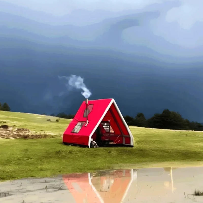8-10 Person Four Season Waterproof Inflatable Air Tent for Camping