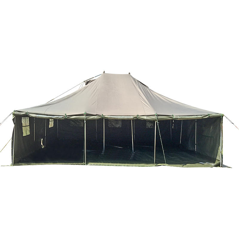 4.8x6.0m Canvas Military Pole Tent and Shelters
